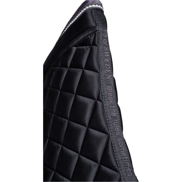 2025 PS of Sweden Pearl Monogram Dressage Saddle Pad 1110-155-990 - Black